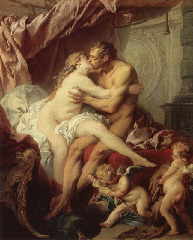 Hercules and Omphale, Francois Boucher